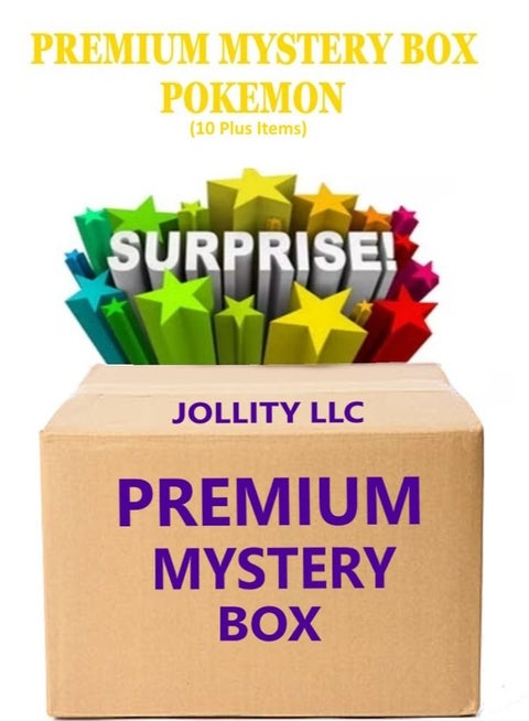 Premium Mystery Box For Pokémon Fans 10 plus items