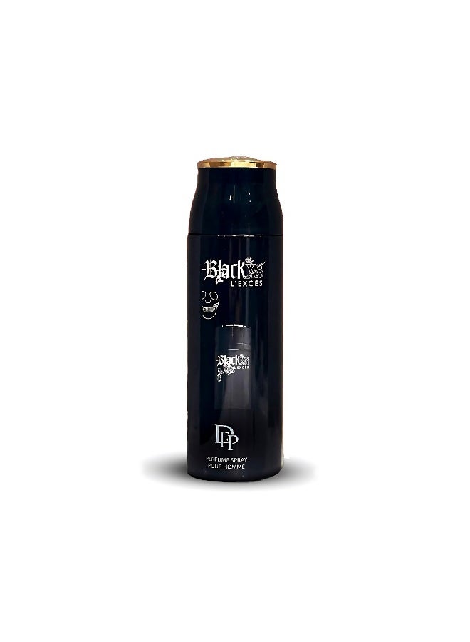 body spray for him 200ml black