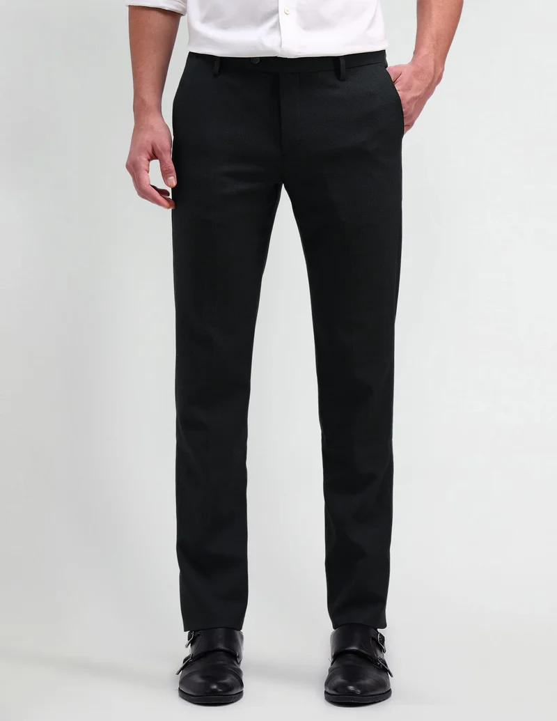 Denver Slim Fit Solid Trousers