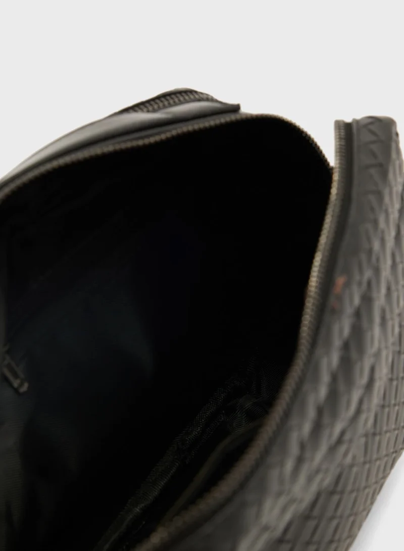 Robert Wood Dual Compartment Travel Wallet