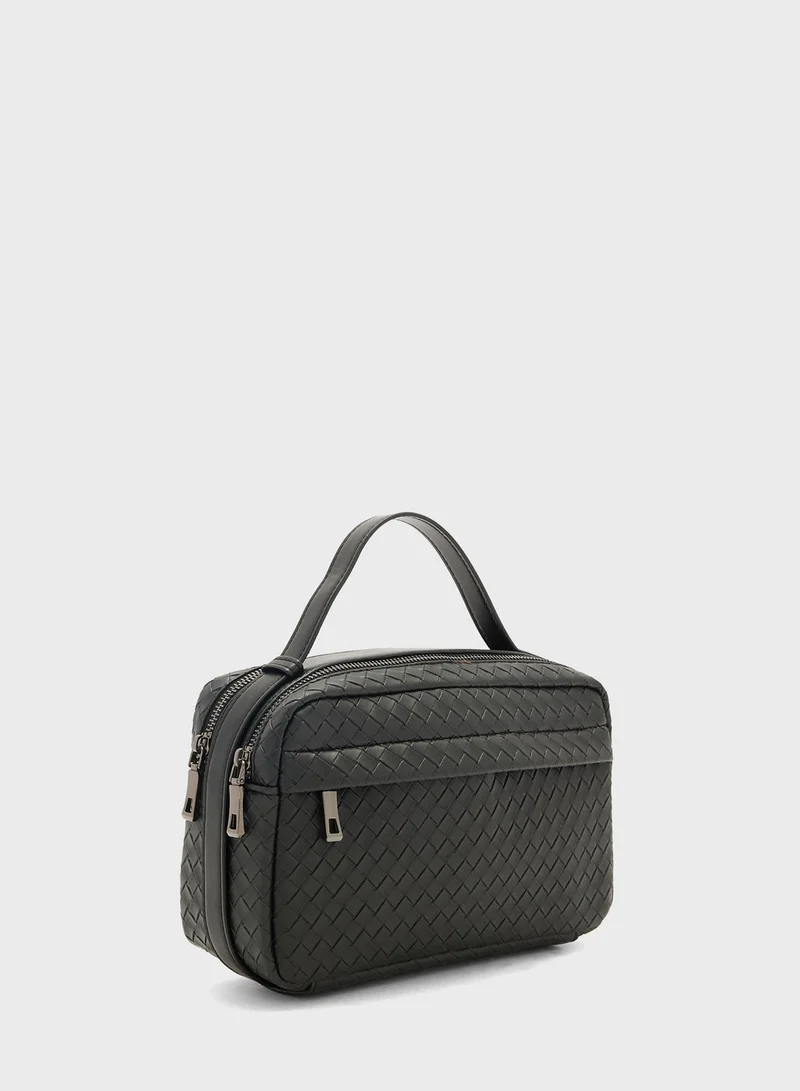 Robert Wood Dual Compartment Travel Wallet