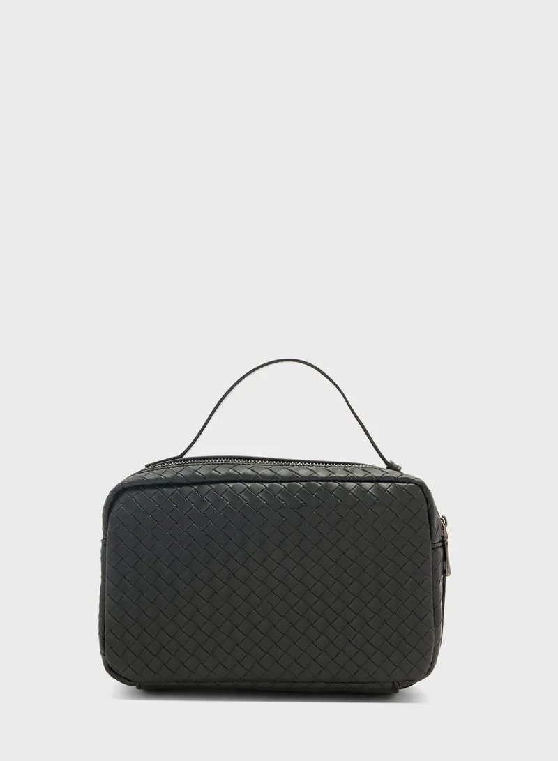 Robert Wood Dual Compartment Travel Wallet