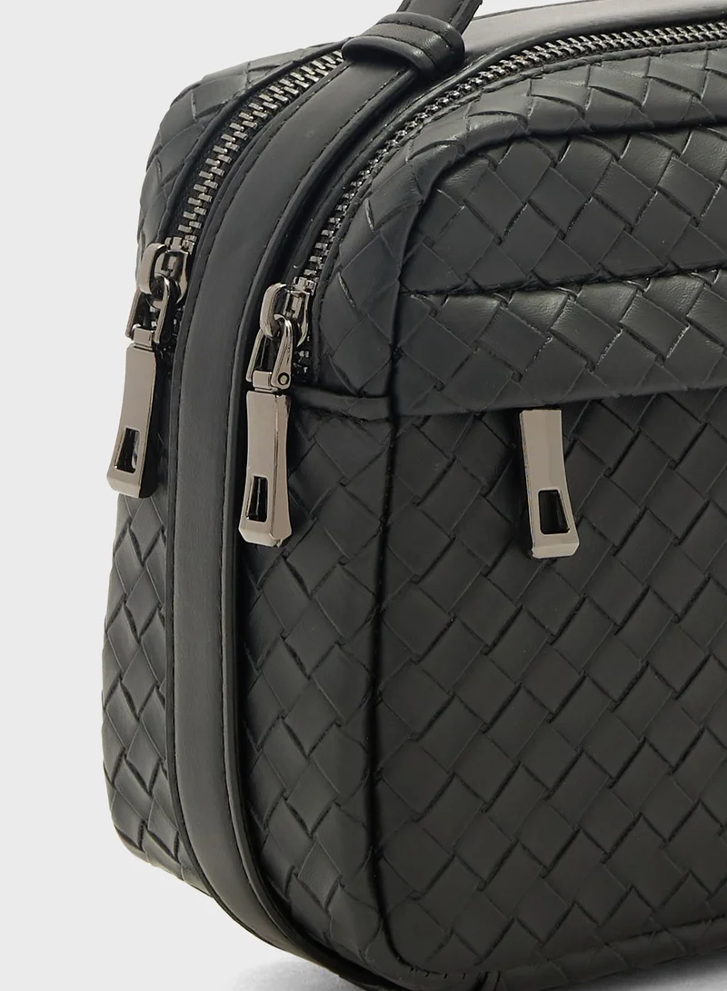 Robert Wood Dual Compartment Travel Wallet