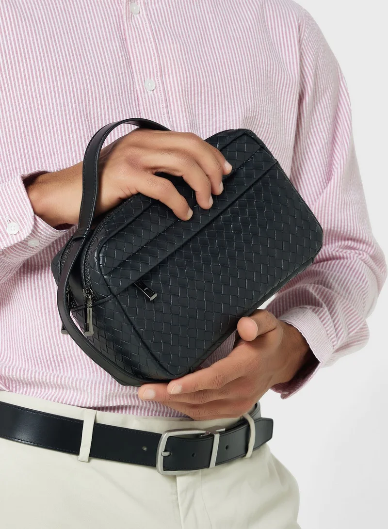 Robert Wood Dual Compartment Travel Wallet