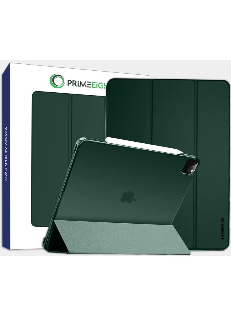 PRIMEEIGHT iPad Case Pro 11 inch (2024/2025) Shockproof Curved Edges apple case Anti Scratch protective case Green - Image 1
