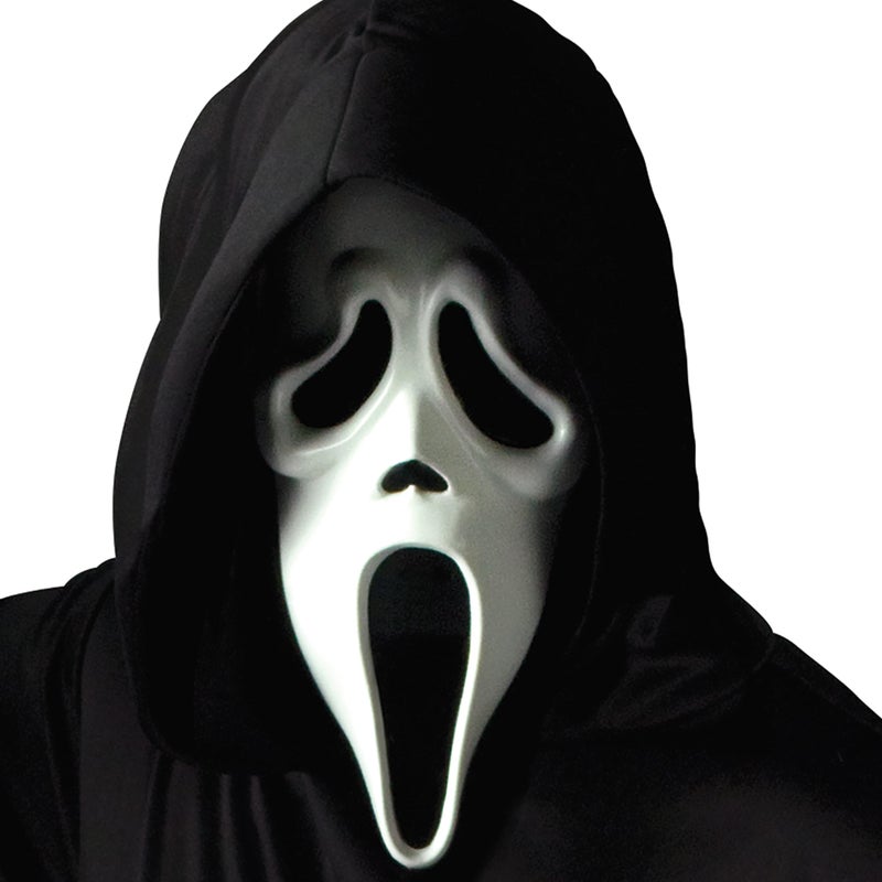 Fun World Ghost Face Mask As Seen in the Motion Picture Scream, Adult - Image 4
