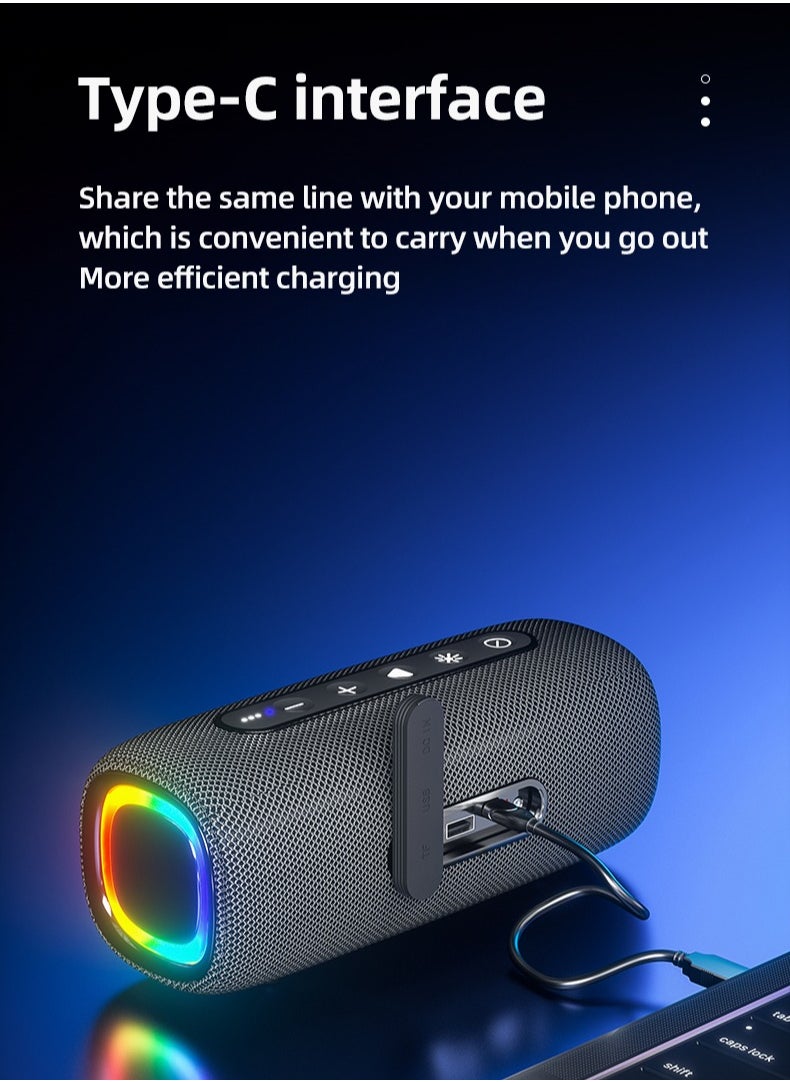 Wireless Bluetooth Speaker Outdoor Waterproof Speaker Game Speaker