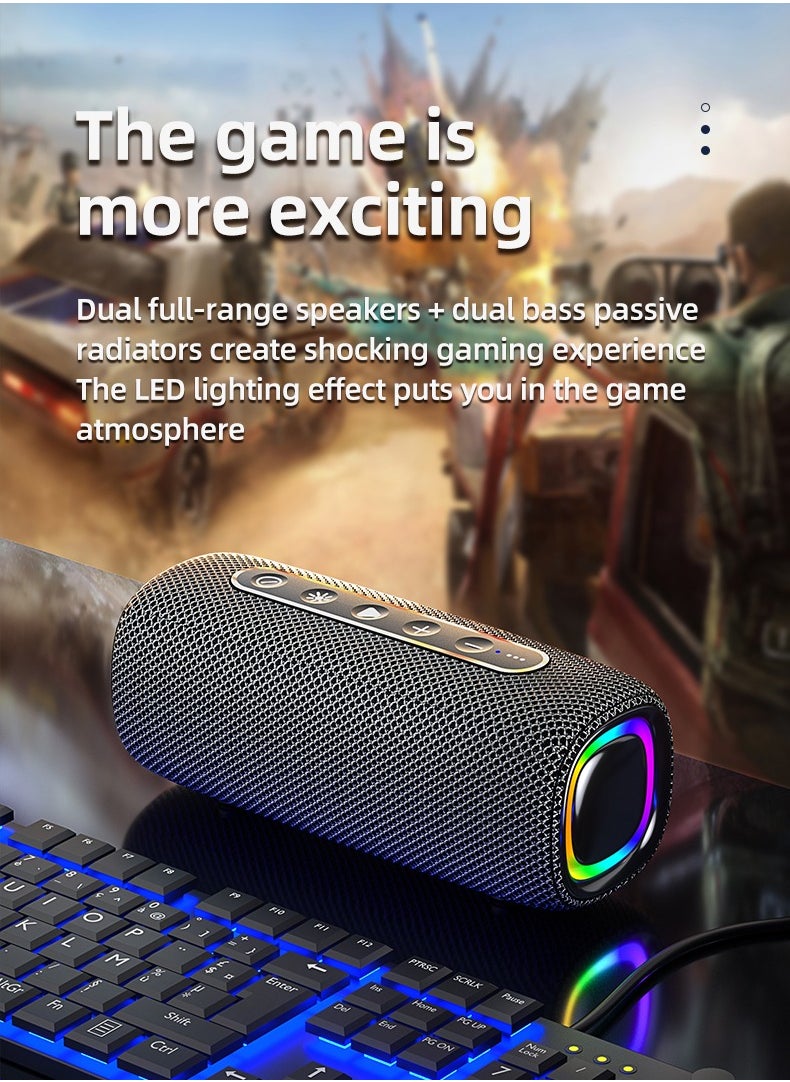 Wireless Bluetooth Speaker Outdoor Waterproof Speaker Game Speaker