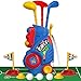 Liberry Toddler Golf Set with Putting Mat for 2 3 4 Years Old Boys Girls Upgraded Kids Golf Cart with Unique Shoulder Strap Design Indoor and Outdoor Golf Toys Gifts - Image 4