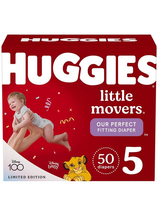 HUGGIES حفاضات الأطفال من ليتل موفرز مقاس 5 (27+ رطل) 50 قطعة - Image 2