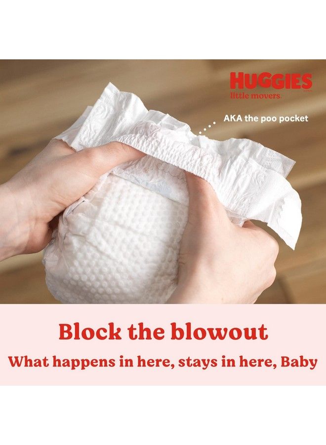 HUGGIES حفاضات الأطفال من ليتل موفرز مقاس 5 (27+ رطل) 50 قطعة - Image 5