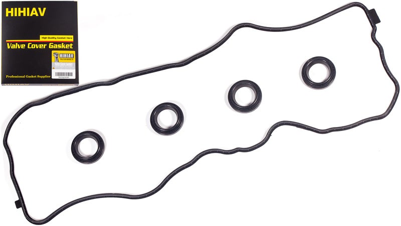 HIHIAV VS50741R for Honda Civic 18 Valve Cover Gasket Honda HRV 18 Acura ILX 20 Valve Cover Gasket 2006 2007 2008 2009 2010 2011 2012 2013 2014 2015 2016 2017 2018 2019 18L 20L VC246G 0361953 - Image 3