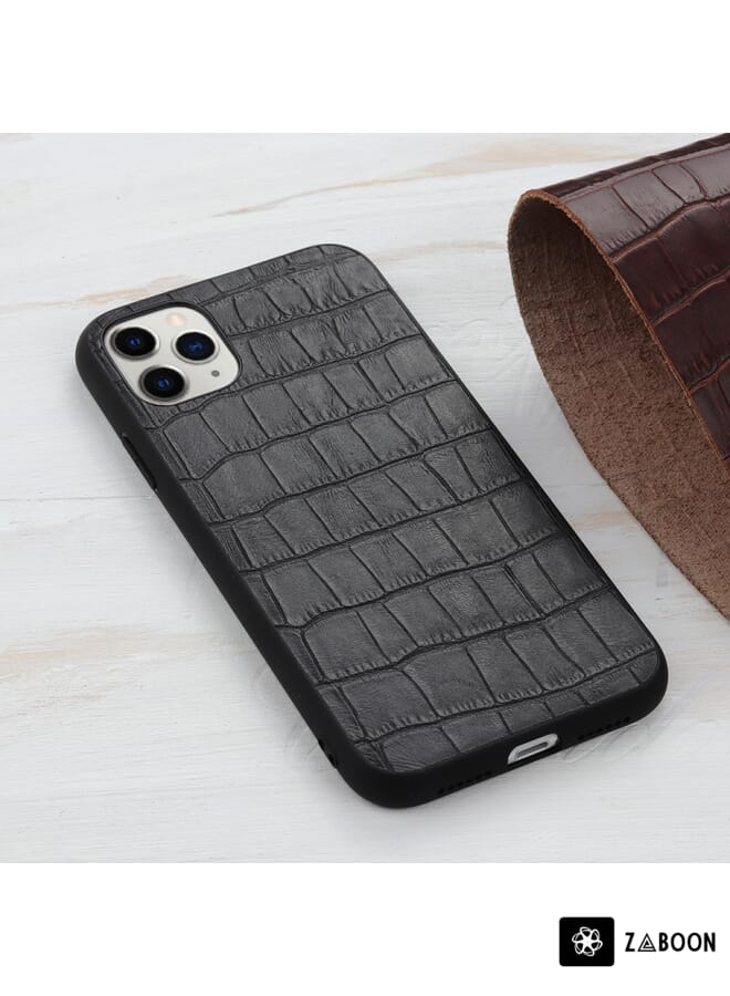 Zaboon Protective Case For Google Pixel 6a Skin Feel Straw Hat Magnetic Buckle Leather - Image 1