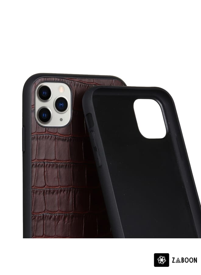 Zaboon Protective Case For Google Pixel 6a Skin Feel Straw Hat Magnetic Buckle Leather - Image 5