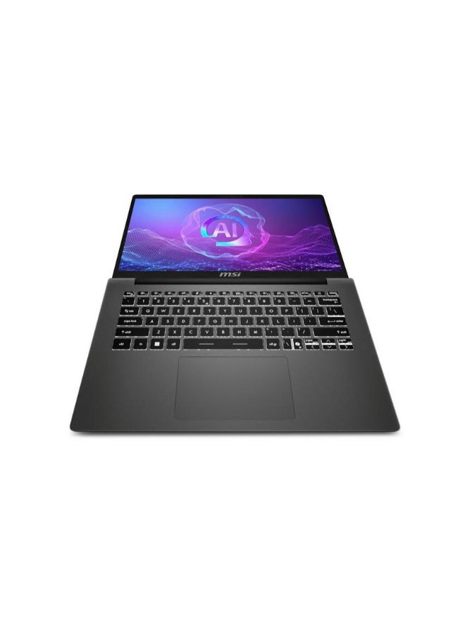 إم اس أي Modern A14 Laptop With14 Inch Full HD (1920x1080) Display, AMD Ryzen 7-250 Processor/16GB RAM DDR5/512GB SSD/Intel Arc Graphics/Windows 11 Home/ English/Arabic Gray - Image 4