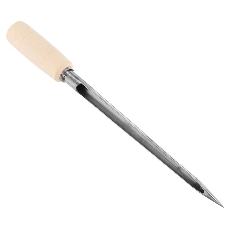 Wooden Handle Soil Sampler Probe for Grain Testing Wheat Corn Rice Agriculture Tool - Image 2