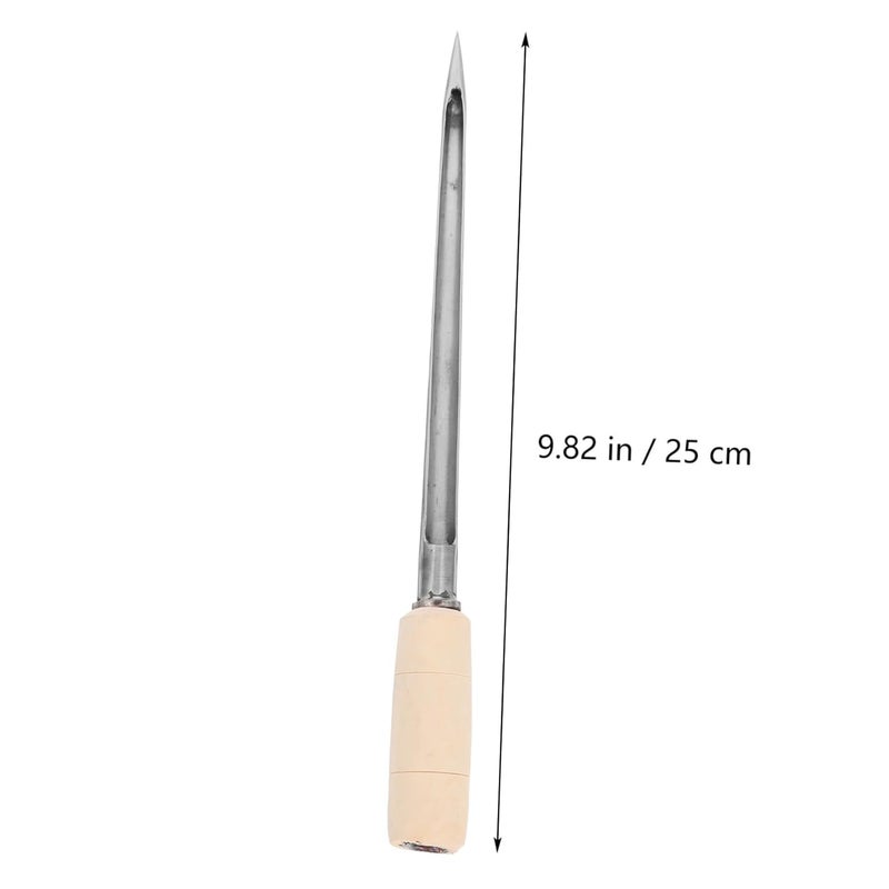 Wooden Handle Soil Sampler Probe for Grain Testing Wheat Corn Rice Agriculture Tool - Image 5