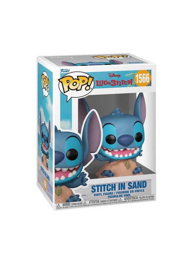 Funko Pop Disney: Lilo and Stitch - Stitch in Sand - Collectable Vinyl Figure - Gift Idea - Official Merchandise - Toys for Kids & Adults - Cartoon/Animation Fans - Model Figure for Collectors - Image 1