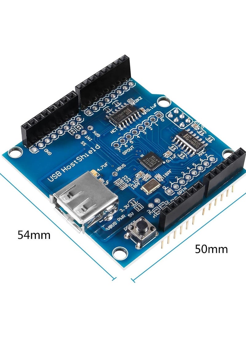 Generic - USB Accessories - USB Host Shield for Arduino, Expansion Board for Connecting USB Devices - Image 1