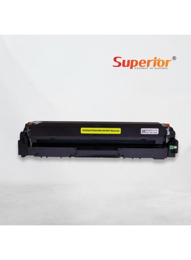SOS Superior Superior CF542 / CF203A Yellow Compatible Toner Cartridge – With Chip For HP Color LaserJet & Canon imageCLASS / i-Sensys Printers - Image 2