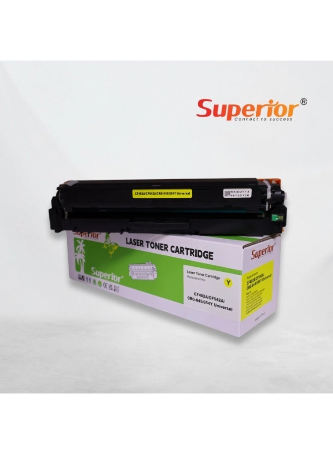 SOS Superior Superior CF542 / CF203A Yellow Compatible Toner Cartridge – With Chip For HP Color LaserJet & Canon imageCLASS / i-Sensys Printers - Image 3