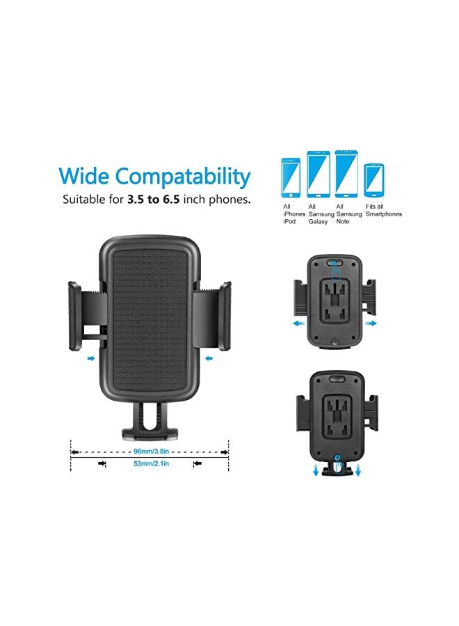 PROMASS Cup Holder Phone Mount Universal Adjustable Gooseneck Cup Holder Cradle Car Mount for Cell Phone iPhone Xs/XS Max/X/8/7 Plus/Galaxy - Image 3