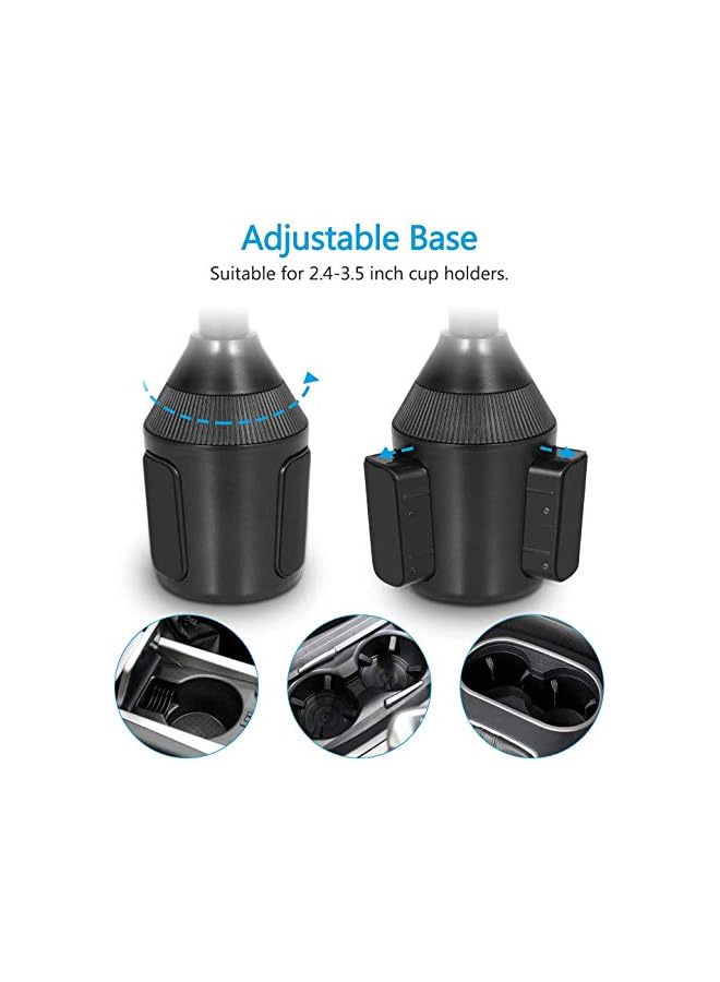 PROMASS Cup Holder Phone Mount Universal Adjustable Gooseneck Cup Holder Cradle Car Mount for Cell Phone iPhone Xs/XS Max/X/8/7 Plus/Galaxy - Image 4