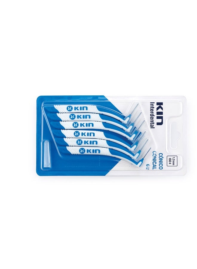 Kin Interdental Conical Brush 1,3mm x6 - Image 2
