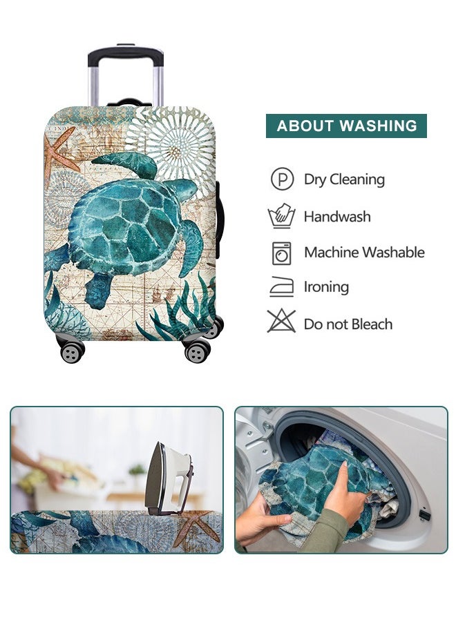 URbazaar Elastic Travel Luggage Cover Travel Suitcase Protective Cover for Trunk Case Apply to 18-30 inch luggage Suitcase Cover  - Image 4