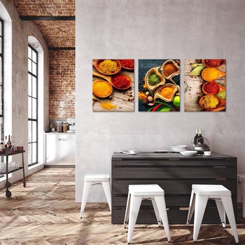 Novart Kitchen Spices Wall Picture Set - Image 2