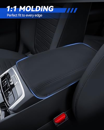 LANTU Armrest Cover for 2022 2023 2024 2025 2026 Hyundai Tucson (SE/SEL/SEL Convenience/XRT/N Line/Limited) Accessories Center Console Middle Lid Pad Protector for Car Elbow Rest - Image 4