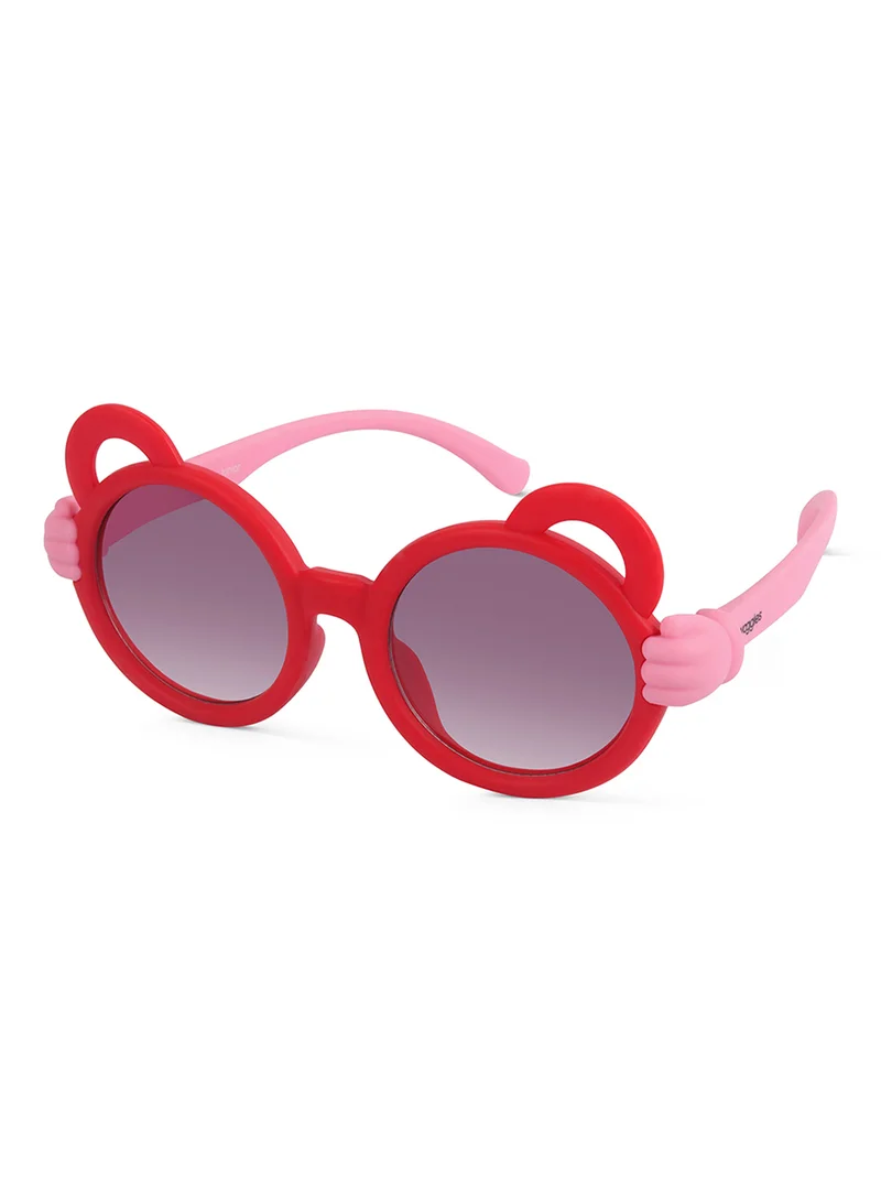 Woggles Sunbuddies Red Round Kids Sunglasses