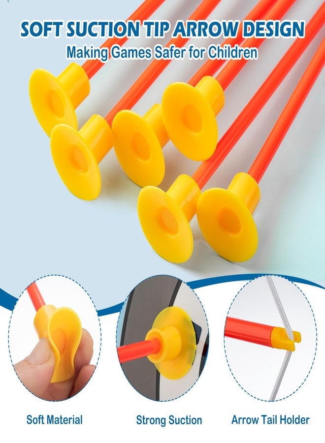 VROGTIK 2 Pack Kids LED Archery Set with Standing Target, 20 Suction Cup Arrows Bow and Arrow for Kids 3-12, Indoor Outdoor Sport Toy for Boys Girls - Image 2