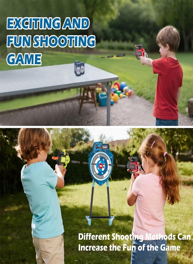 VROGTIK 2 Pack Kids LED Archery Set with Standing Target, 20 Suction Cup Arrows Bow and Arrow for Kids 3-12, Indoor Outdoor Sport Toy for Boys Girls - Image 5