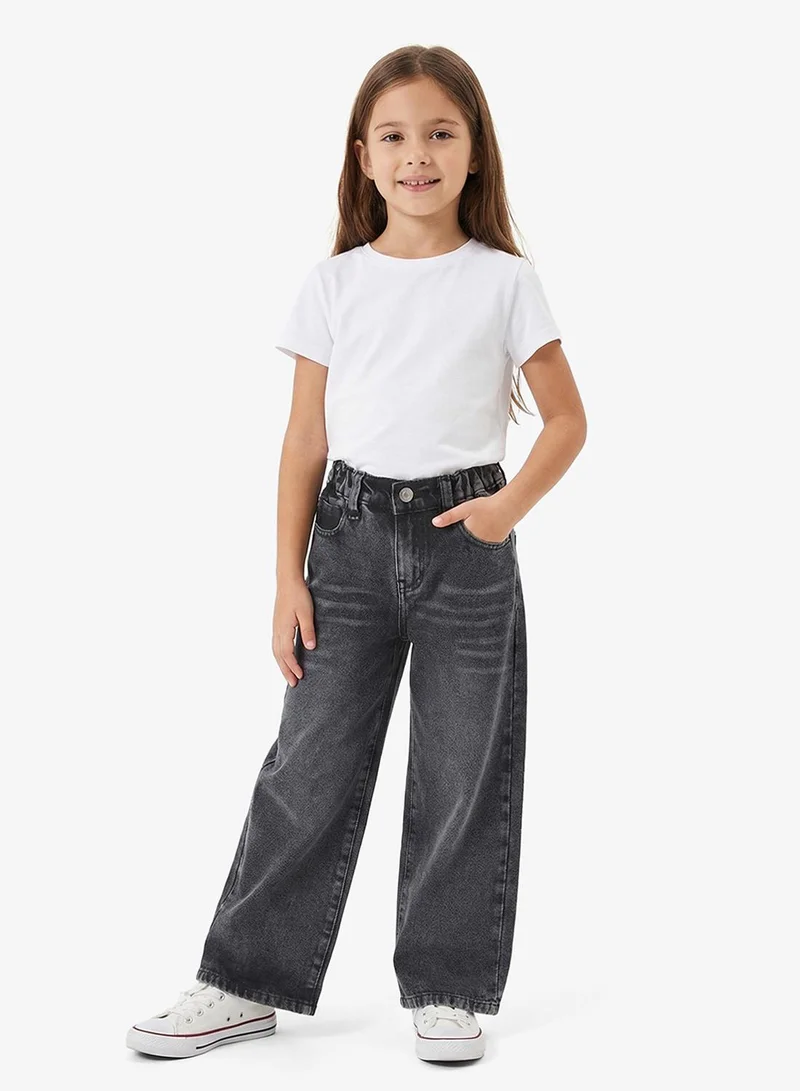 بنياتا جينز بقصة مستقيمة