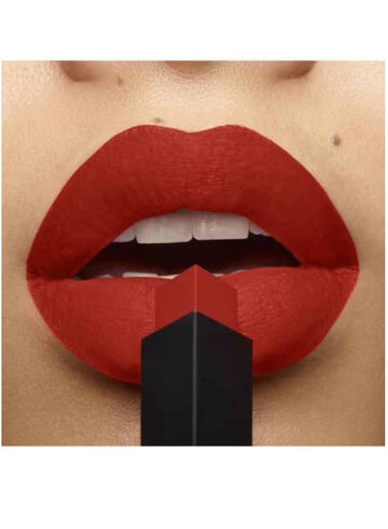 Yves Saint Laurent ROUGE PUR COUTURE أحمر الشفاه النحيف غير اللامع من الجلد 2.2 جرام - 28 TRUE CHILI - Image 3