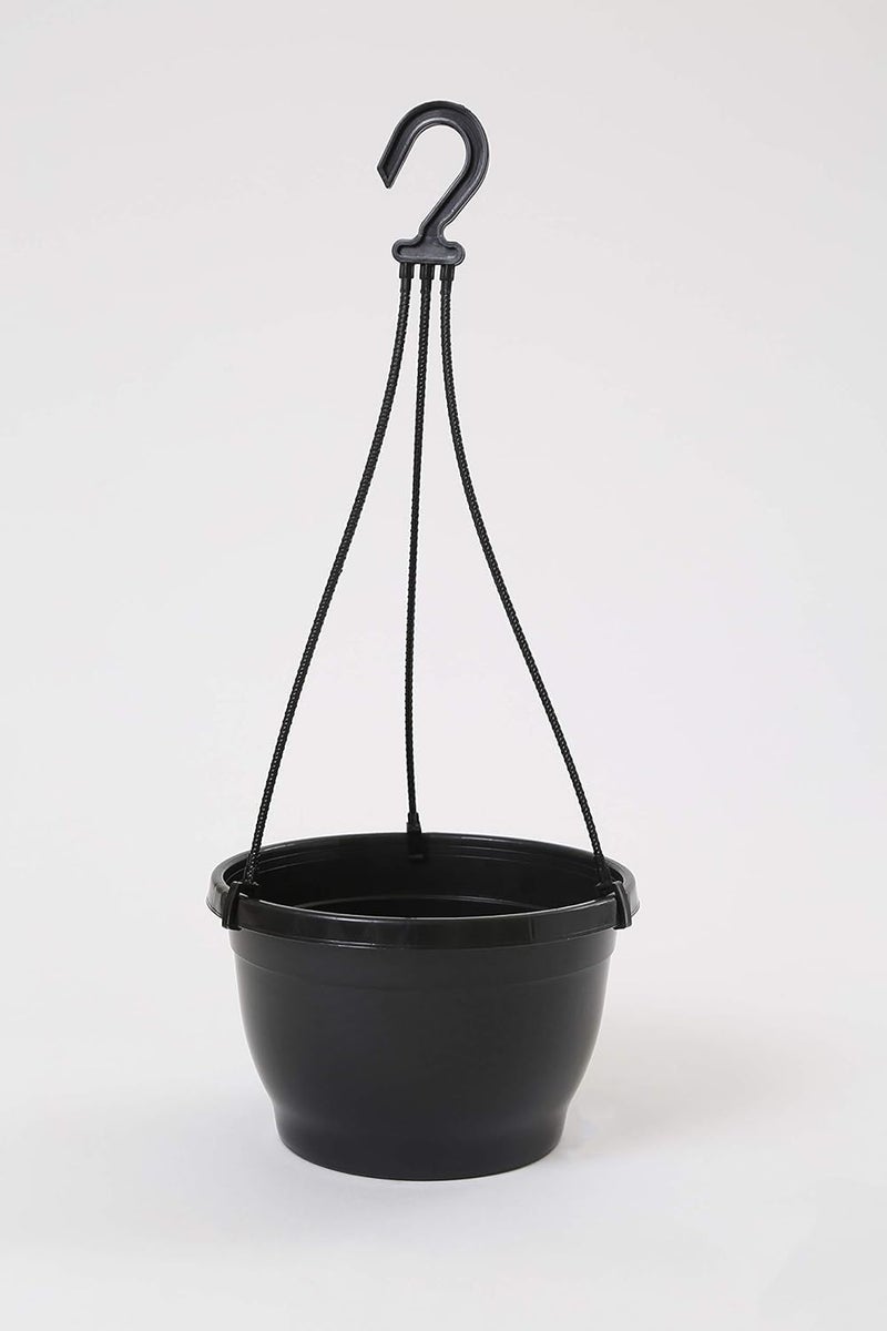 CAPPL Plastic Hanger for Planters, 30 cm Long (Black, Pack of 12) - Image 4