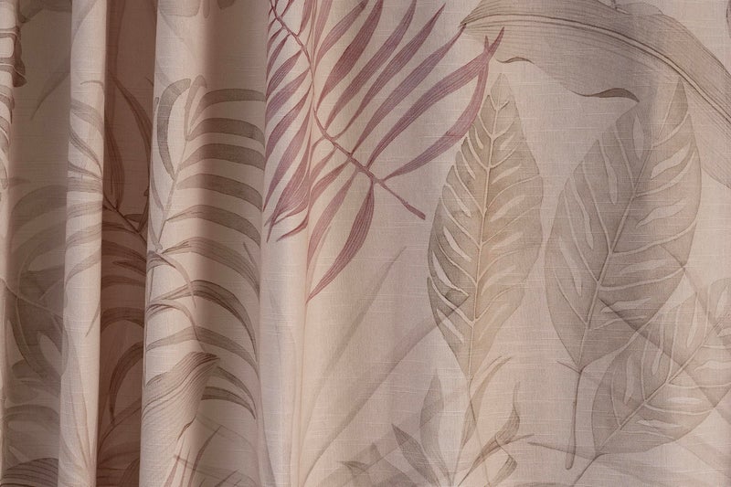 ميزون دي هيرمين Maison D 'Hermine Curtain 100 ٪ Cotton 50 "" X108 "Strtains 2 لوحة سهلة معلقة مع جيب وقضيب لغرف نوم المطبخ والمكاتب Creole - Beige - Spring/Summer - Image 2
