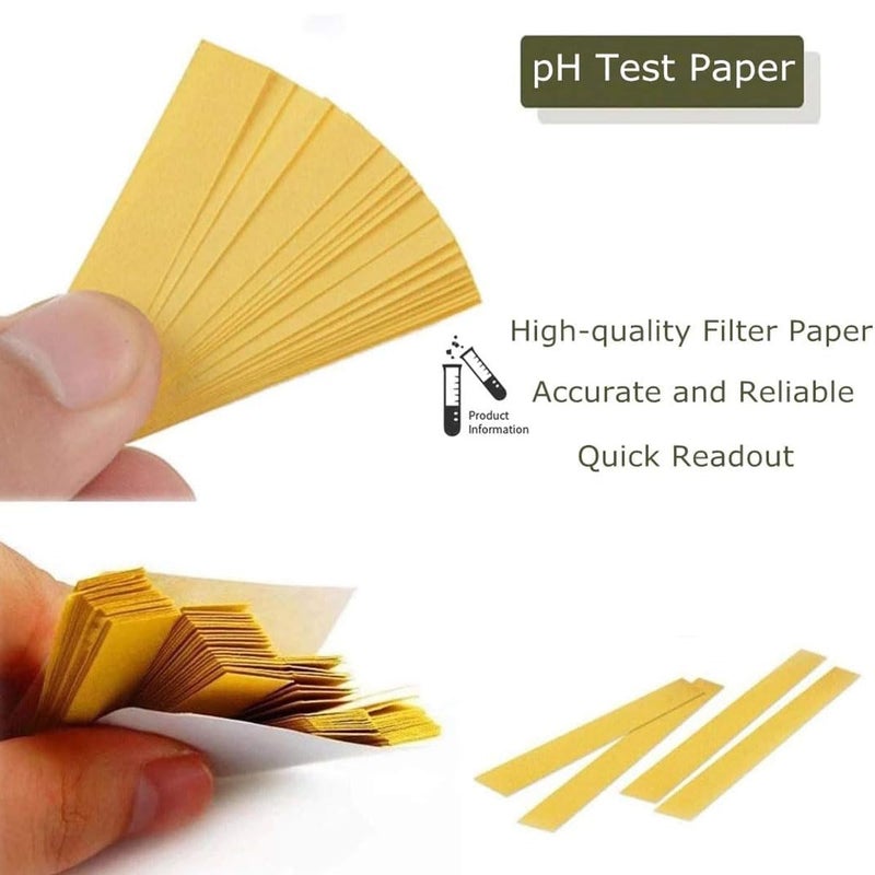 PH Test Strip - pH Meter 1-14 - Rapid Test for Water, Soil and Food - Acid and Alkaline Measuring Strips with High Accuracy - Image 2