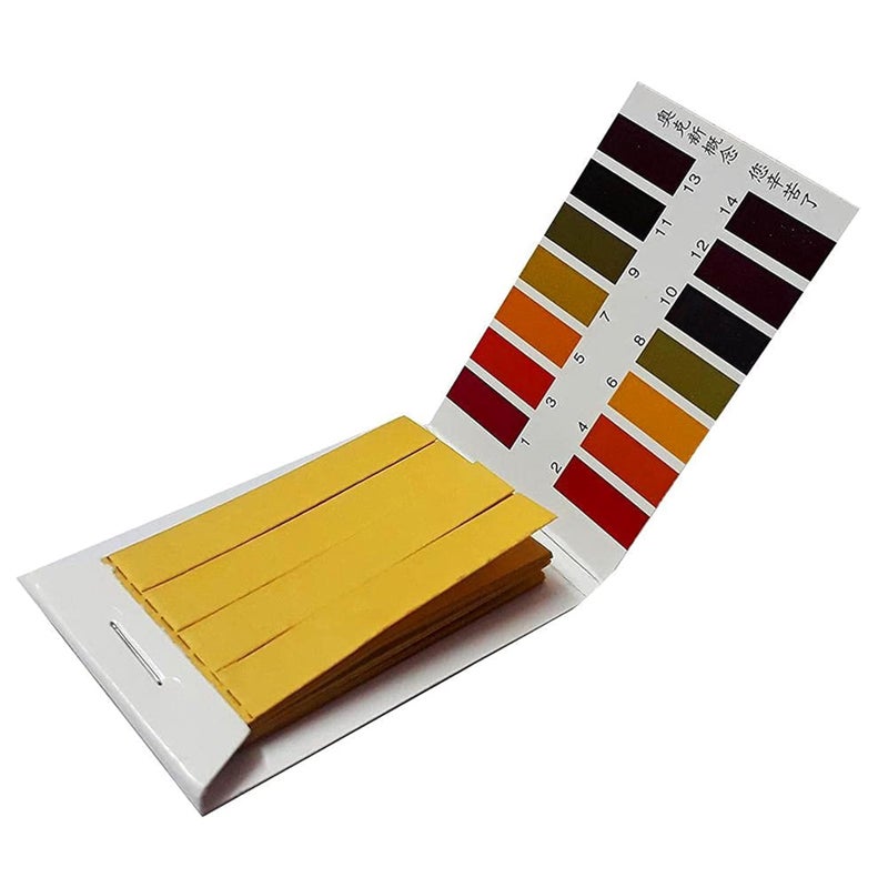 PH Test Strip - pH Meter 1-14 - Rapid Test for Water, Soil and Food - Acid and Alkaline Measuring Strips with High Accuracy - Image 1