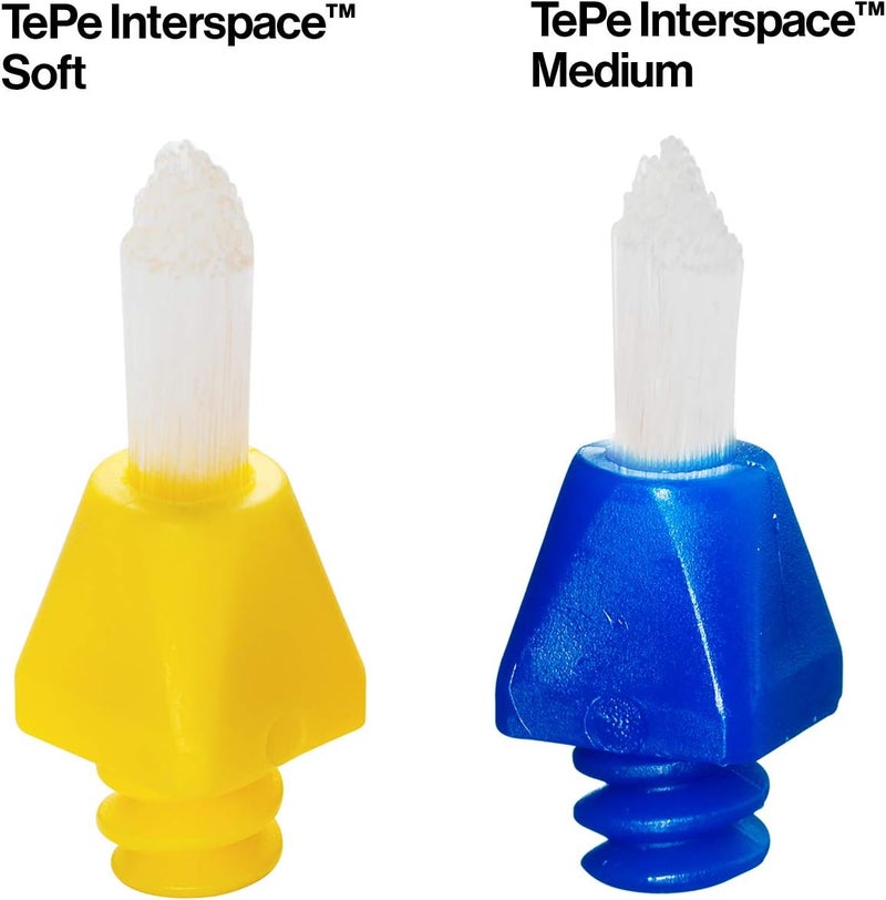TePe Interspace Brush (Medium) with 12 Assorted Color Heads for Effective Oral Care - Image 5