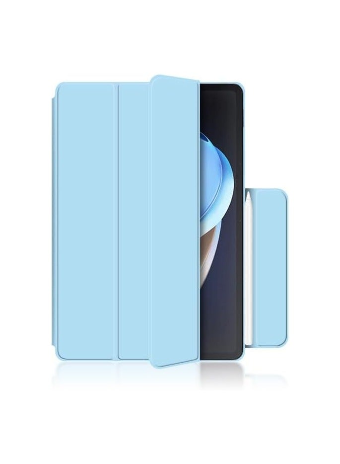 General Compatible with Vivo Pad 3 Pro 12.95 Inch 2024 Ultra Thin Smart Magnetic Cover Leather Shell With Sleep Wake-Up For Vivo Pad 3 Pro  - Image 4