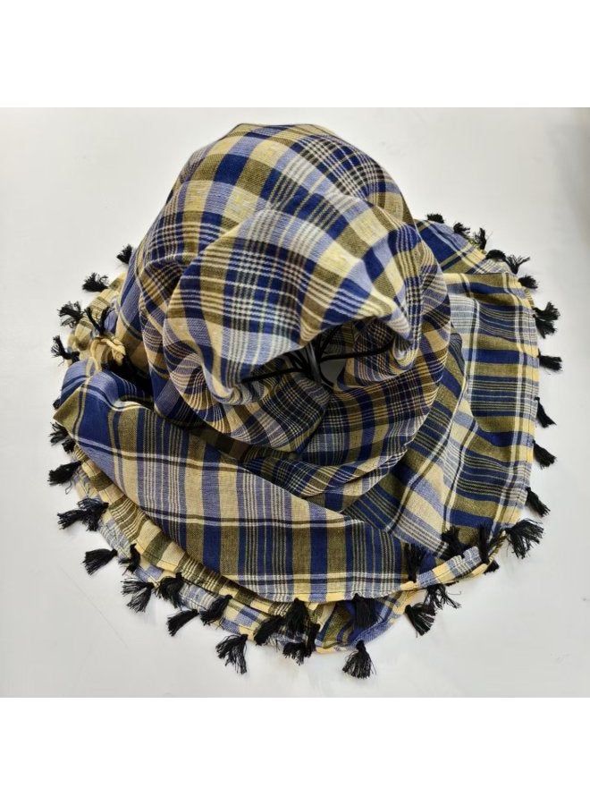 Niche Arabian Turban Houndstooth Tactical Turban Scarf Spring And Summer - Image 3