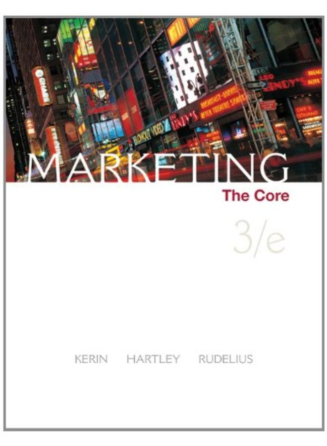 Marketing: The Core
