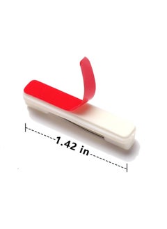 Generic Neust100 White Safety Pin Bar with Adhesive badge pin backs name tag pinsWhite Adhesive Safety Pins Back Adhesive Bar Pins for ID Badge Crafting Parts back safety bar pins Best name tag pins available  - Image 3