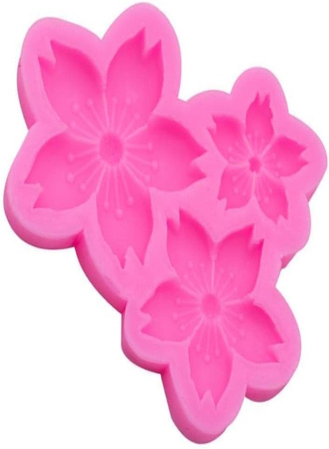 MATIN IMPEX 3D Mini Flowers Silicone Fondant Mold for Cake Decoration, Chocolate, Cupcakes, Sugarcraft, Polymer Clay, Candy, Cookies, Soap, Resin, and Wax Crafts - Image 2