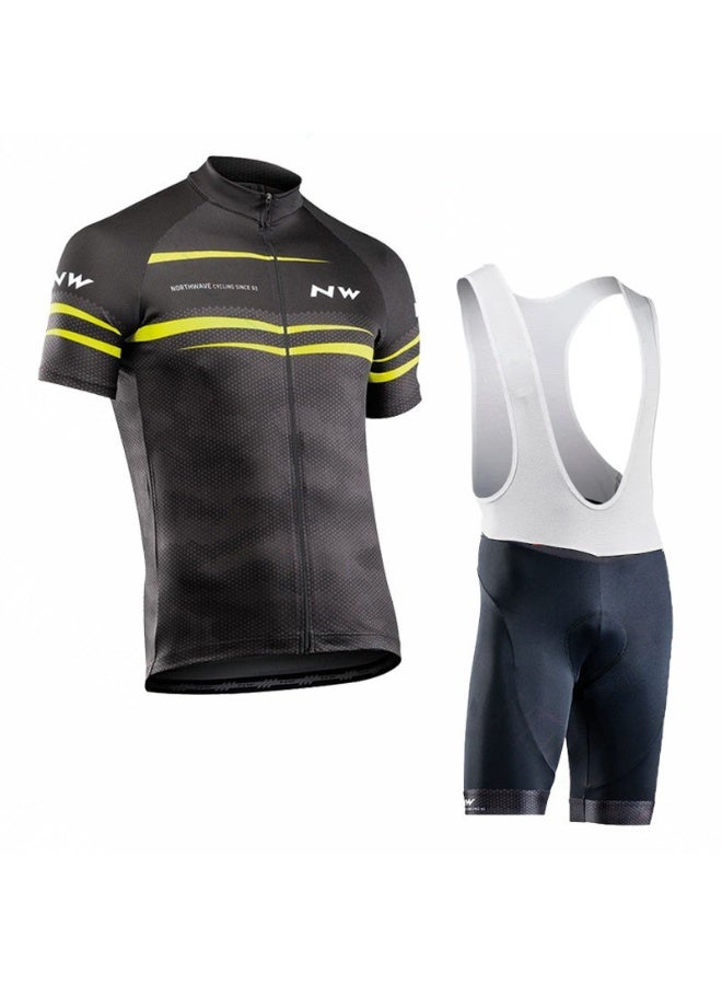 KUYING GR New Summer Outdoor Sunscreen Moisture Absorption Quick Drying Bicycle Women's Cycling Clothing Set  - Image 1
