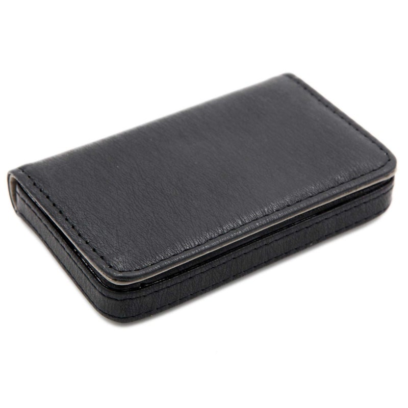 AI-DEE RFID Blocking Wallet - Minimalist Leather Business Credit Card Holder - Black2 - Image 5