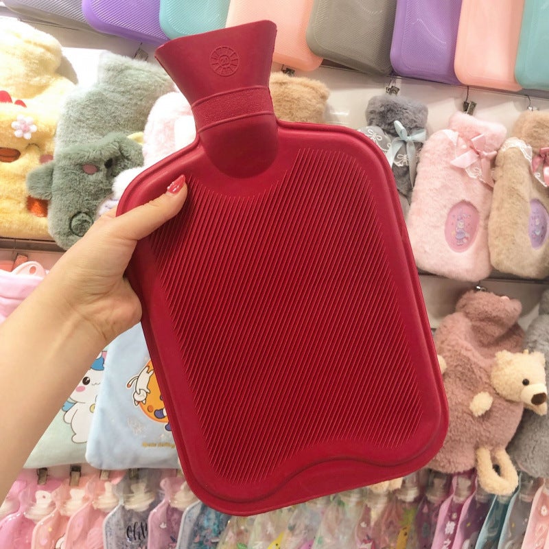 Modern European Standard Rubber Water Bag Warm Water Bag Bs Thickened Retro Water Filled Warm Handbag Factory - Image 2