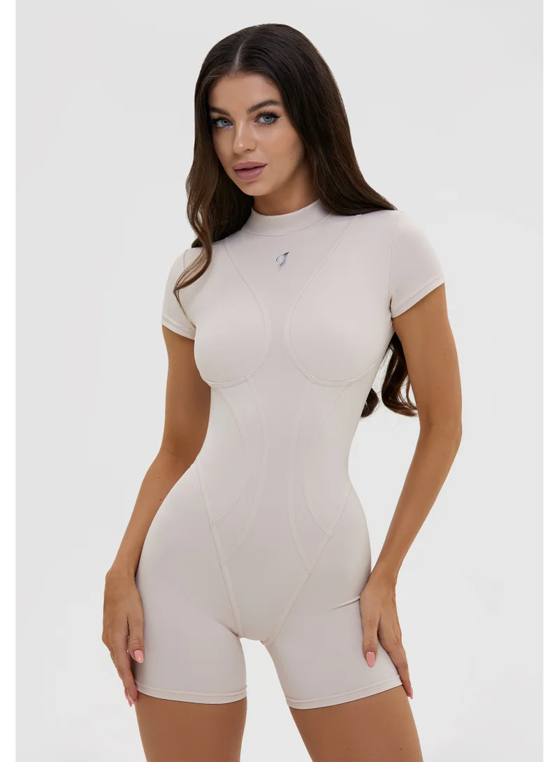 Bona Fide Bona Fide One Piece Workout Jumpsuits for Women - Athletic Romper Jumpsuit with Tummy Control and Lifting for Yoga, Gym